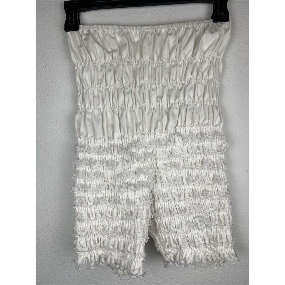 Partners‎ Please Malco Modes Size P Square Dance Bloomers Ruffles WHITE Vintage